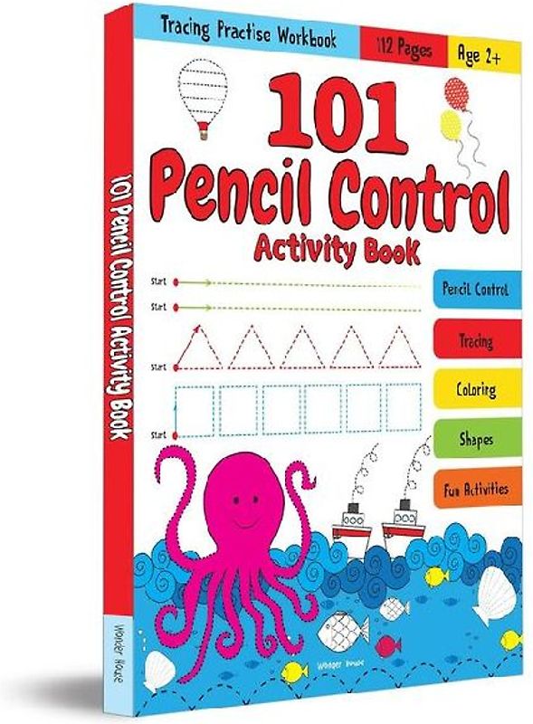 101 Pencil Control Activity Book