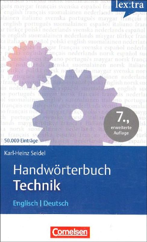 Lextra - Englisch - Fachwörterbücher / Handwörterbuch Technik