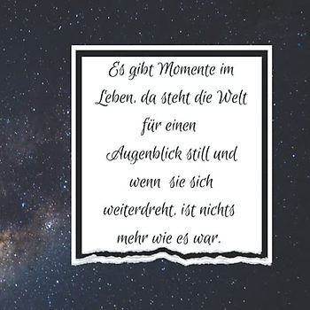 Es gibt Momente im Leben da steht die Welt für einen Augenblick still: Kondolenzbuch für die Trauerfeier zur Beerdigung. Ein Trauerbuch ist eine ... für alle Trauernden Abschied zu nehmen.