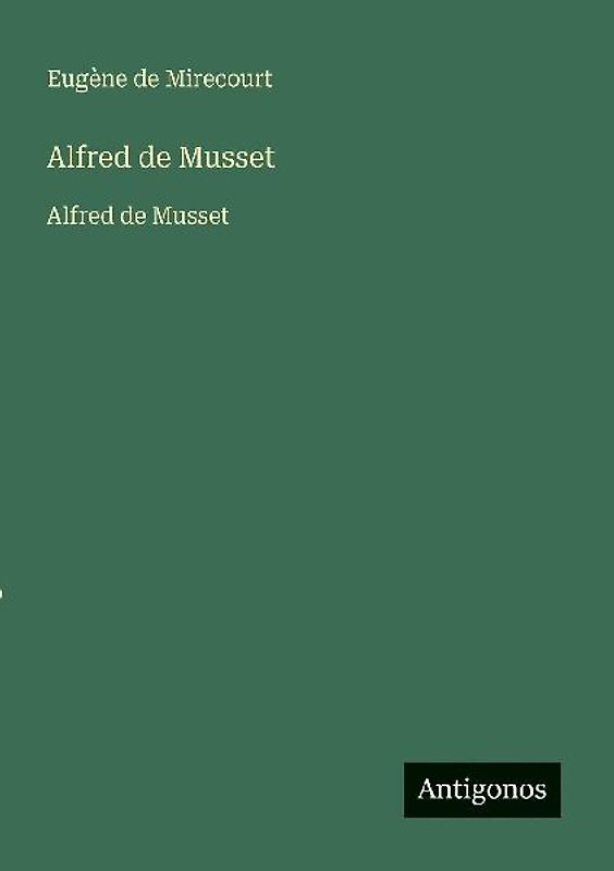 Alfred de Musset