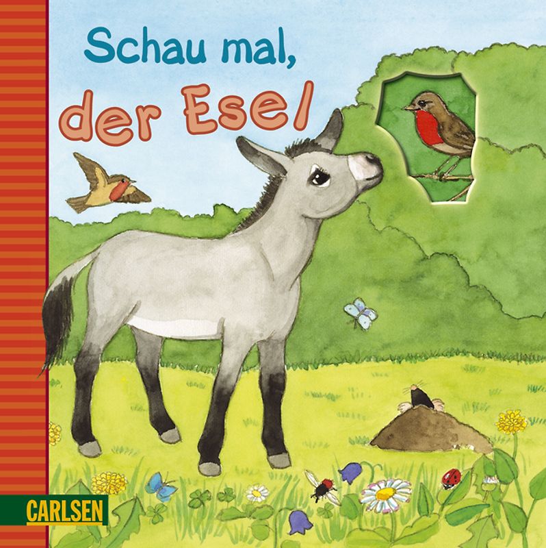 Bauernhof Sonnenschein: Schau mal, der Esel