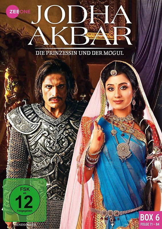 Jodha Akbar - Die Prinzessin und der Mogul (Box 6, Folge 71-84) [3 DVDs] DVD