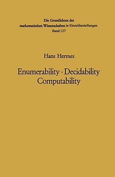 Enumerability · Decidability Computability