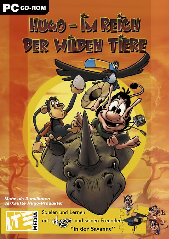 Hugo - Im Reich der wilden Tiere PC Spiele
