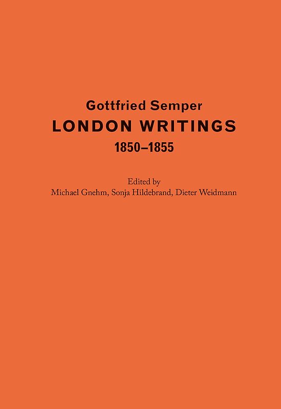 London Writings 1850–1855