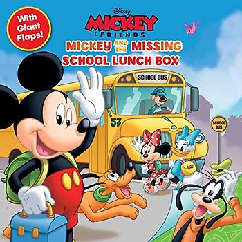 Disney: Mickey and the Missing School Lunch Box (8x8 with Flaps)