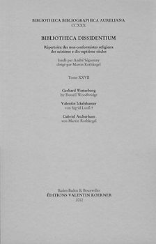 Bibliotheca Dissidentium XXVII