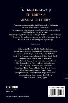 The Oxford Handbook of Children's Musical Cultures