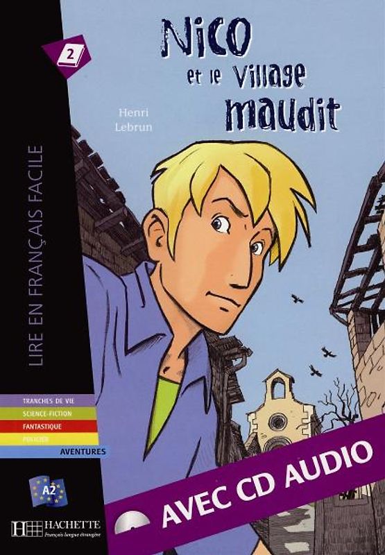 Nico et le village maudit - Buch mit Audio-CD