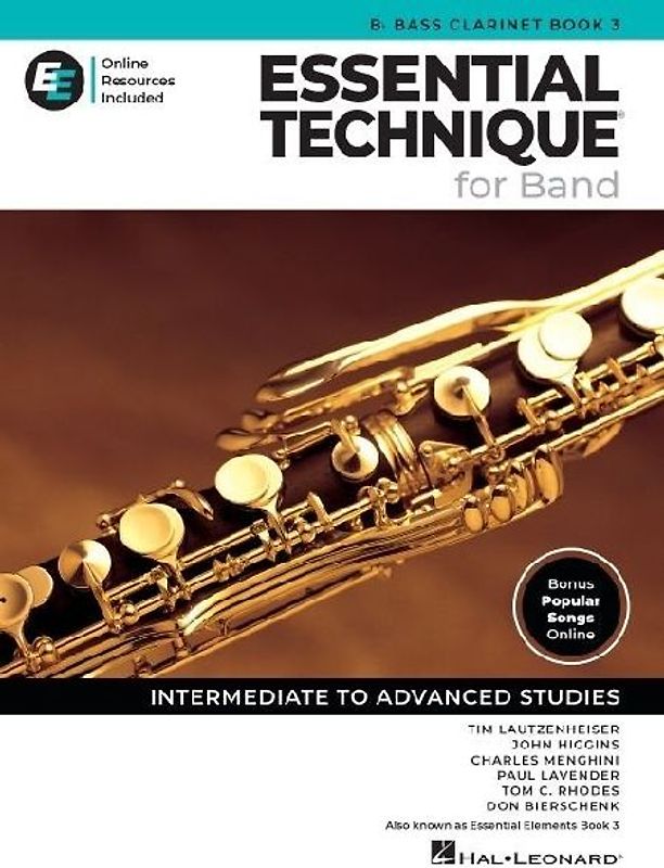 Essential Technique for Band - BB Bass Clarinet Book 3 with Online Resources