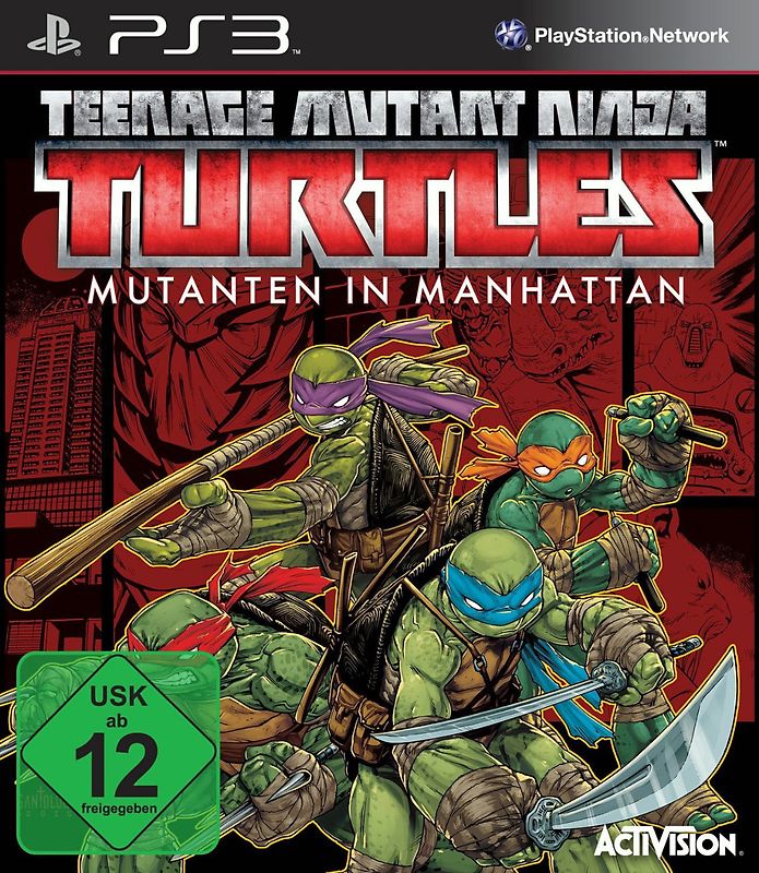 Teenage Mutant Ninja Turtles: Mutanten in Manhattan PlayStation 3