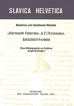 «Evgenij Onegin» A. S. Puskina. Bibliografija