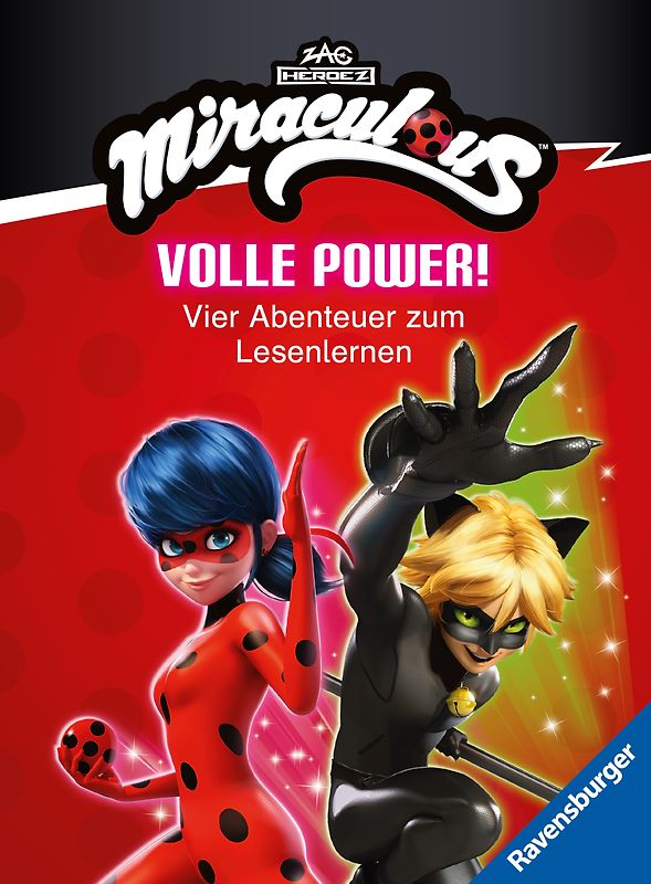 Miraculous - Volle Power! Vier Abenteuer zum Lesenlernen