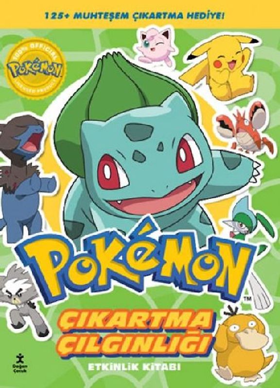 Pokemon Bulbasaur Cikartma Cilginligi - Etkinlik Kitabi