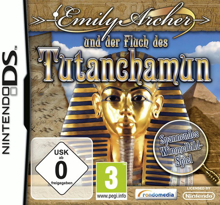 Emily Archer und der Fluch des Tutanchamun Nintendo DS