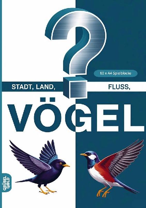 Stadt, Land, Fluss, Vögel