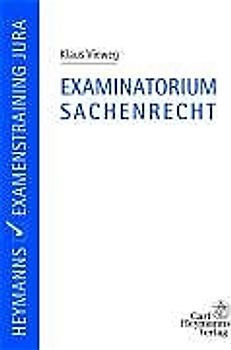 Examinatorium Sachenrecht