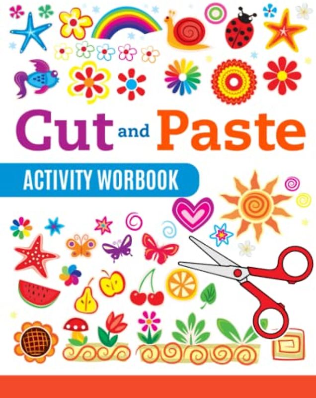 Fun Cut-and-Paste Activity Workbook for Kids - Get Creative with Cute and Past!