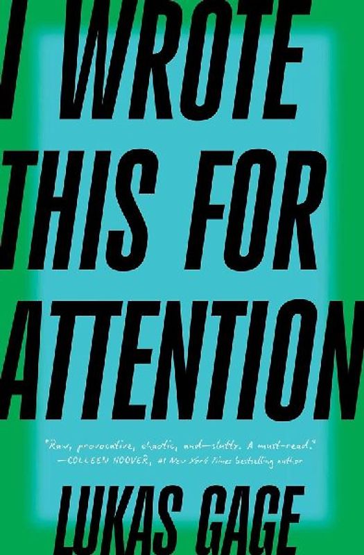 I Wrote This for Attention