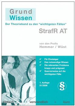 Grundwissen Strafrecht AT