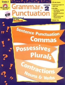 Grammar & Punctuation, Grade 2 [With CDROM] - Jo Ellen Moore