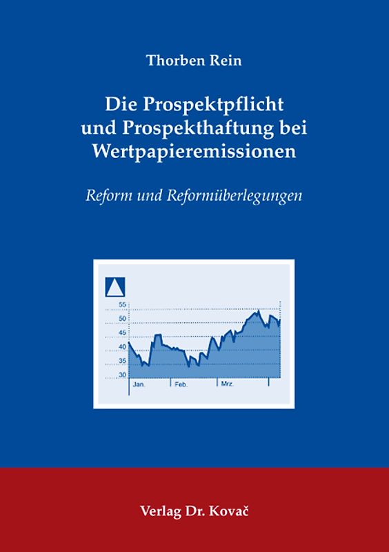Die Prospektpflicht und Prospekthaftung bei Wertpapieremissionen