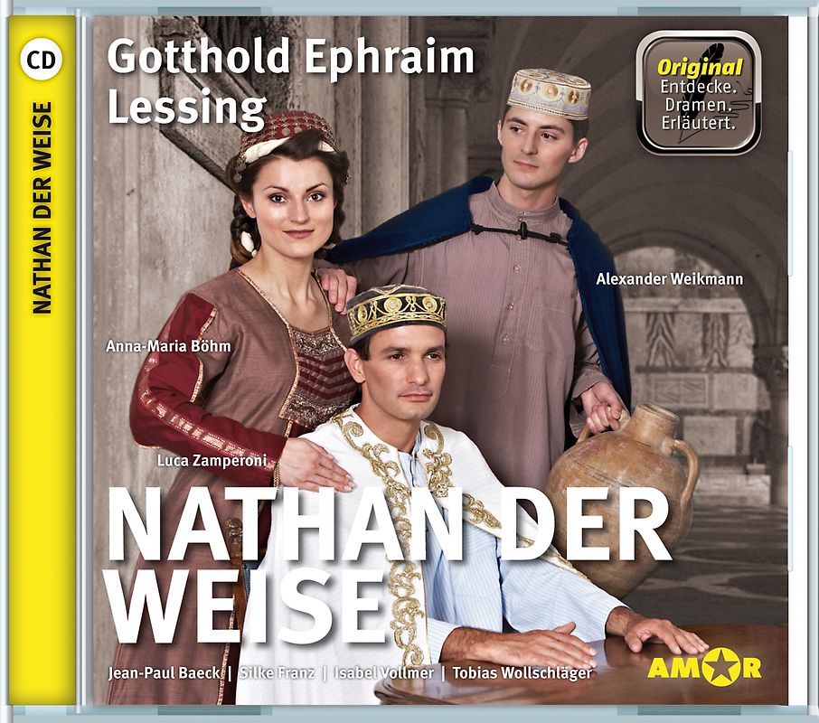 Nathan der Weise, wichtige Szenen im Original mit Erläuterung