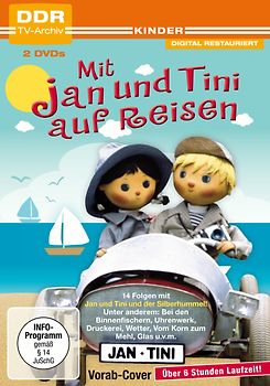Mit Jan und Tini auf Reisen - Box 3 [DDR TV-Archiv, 2 DVDs] DVD