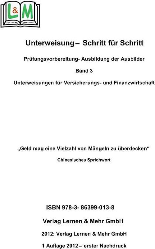 Ausbildungssituation - Schritt für Schritt, Band 3