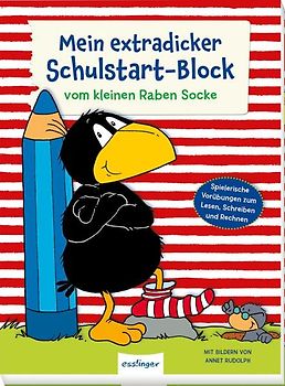 Der kleine Rabe Socke: Mein extradicker Schulstart-Block