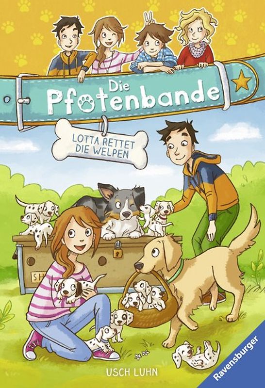Die Pfotenbande, Band 1: Lotta rettet die Welpen