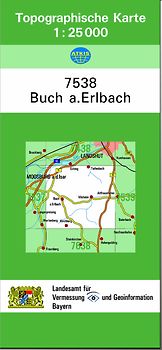 TK25 7538 Buch a.Erlbach