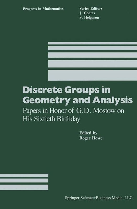 Discrete Groups in Geometry and Analysis