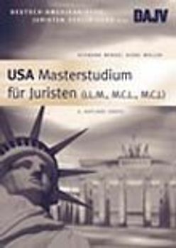USA Masterstudium (LL.M., M.C.L., M.C. ) für Juristen