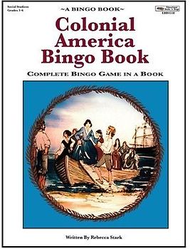 Colonial America Bingo Book: Complete Bingo Game In A Book