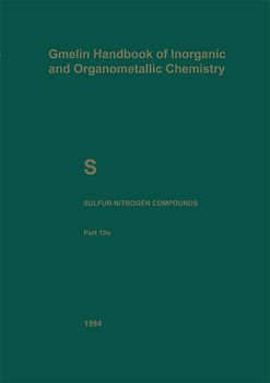 S Sulfur-Nitrogen Compounds