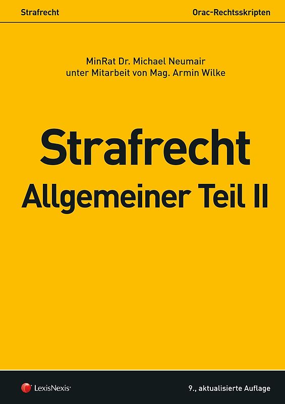 Strafrecht - Allgemeiner Teil II