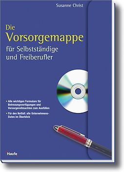 Die Vorsorgemappe für Selbstständige und Freiberufler