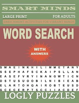 Word Search Book Large Print for Adults: 2400+ words New Fun and Relaxing Puzzles Book for Adults & Seniors with Answers Key