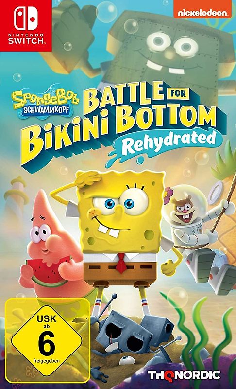 Spongebob SquarePants: Battle for Bikini Bottom - Rehydrated [Standard Edition] Nintendo Switch