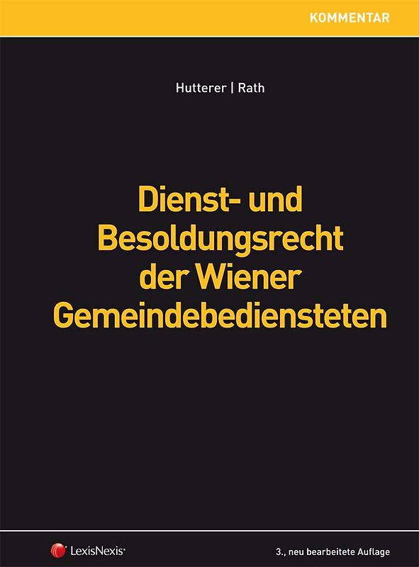 Dienst- und Besoldungsrecht der Wiener Gemeindebediensteten