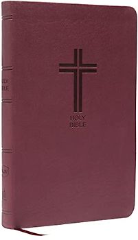 NKJV, Value Thinline Bible, Leathersoft, Burgundy, Red Letter, Comfort Print: Holy Bible, New King James Version