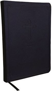 Kjv, Value Thinline Bible, Large Print, Leathersoft, Black, Red Letter Edition, Comfort Print