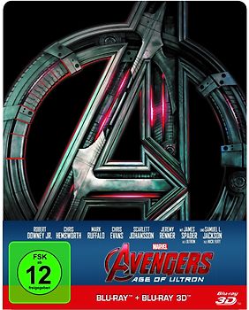 Avengers - Age of Ultron 3D [Limited Edition inkl. 2D Steelbook, 2 Discs] 3D Blu-ray Disc