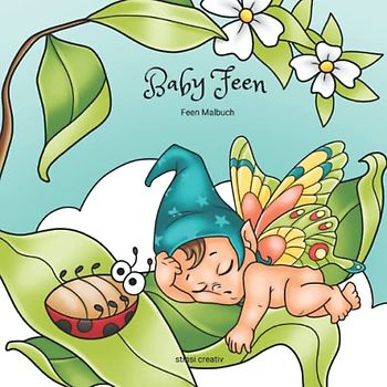 Baby Feen: Feen Malbuch