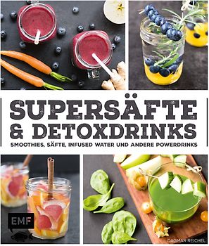 Supersäfte und Detoxdrinks