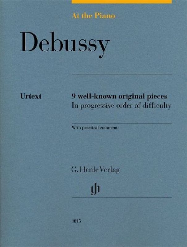 At the Piano - Debussy