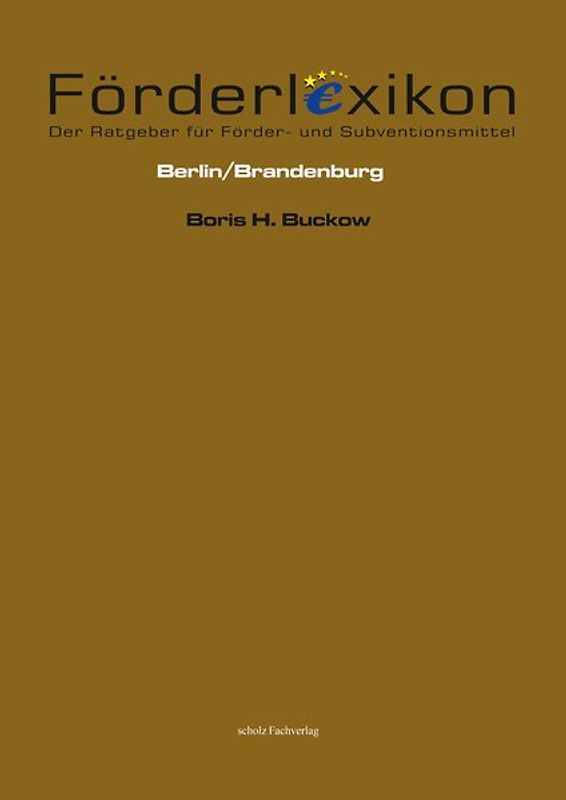 Förderlexikon – Berlin/Brandenburg -