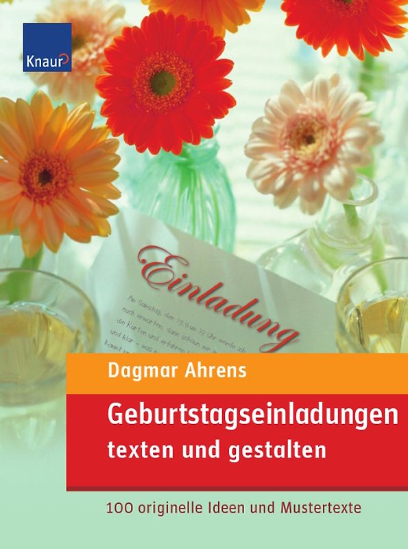 Geburtstagseinladungen texten und gestalten