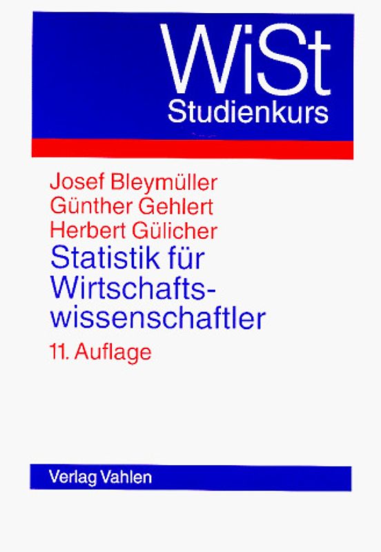 Statistik für Wirtschaftswissenschaftler